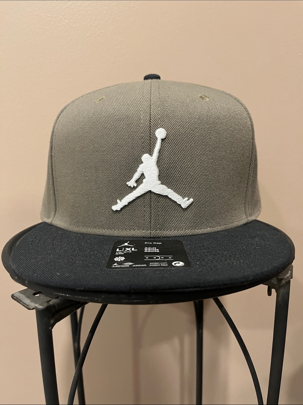 JORDAN - Men’s olive green and black Pro Cap - Size L/XL - Picture 5 of 5